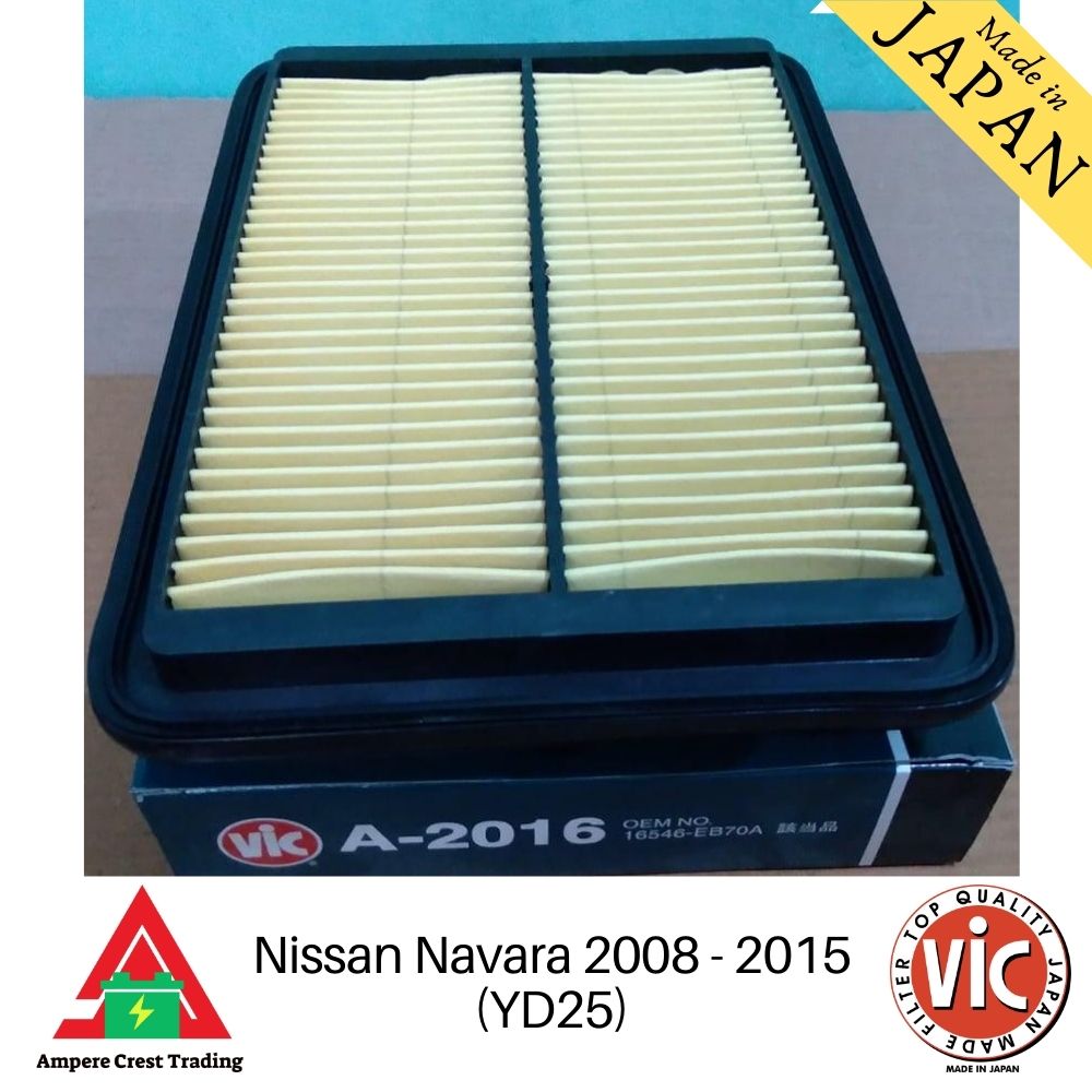 Vic Air Filter A2016 for Nissan Navara 20082015 (YD25) Lazada PH