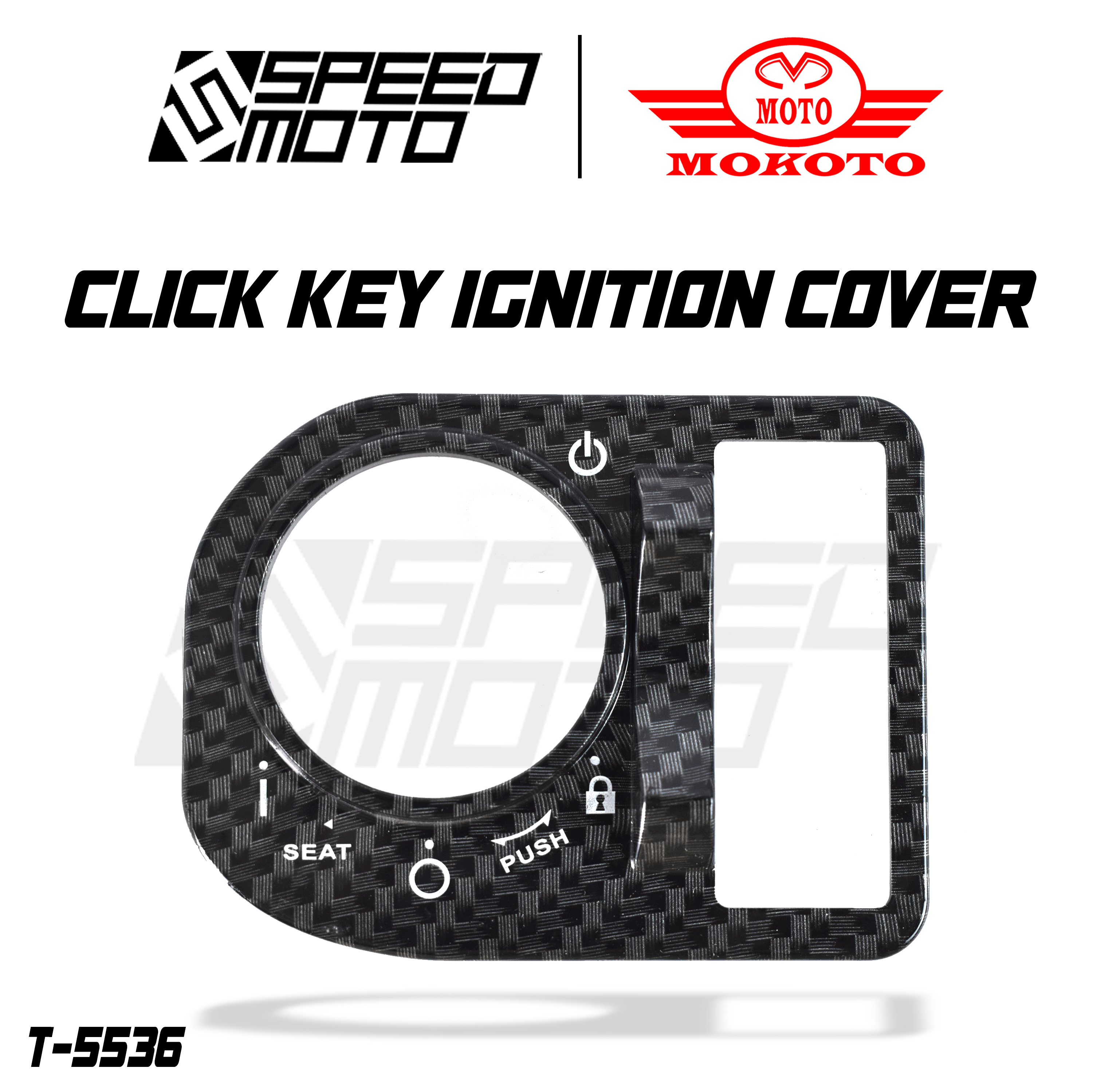 MOKOTO HONDA CLICK V2 GAME CHANGER IGNITION COVER FOR CLICK KEYLESS