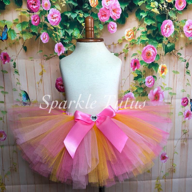 rose gold tutu skirt