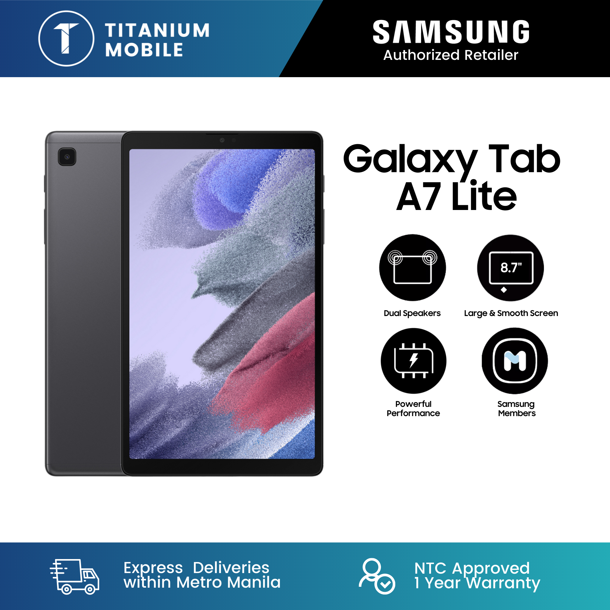 samsung tab a7 lite lazada