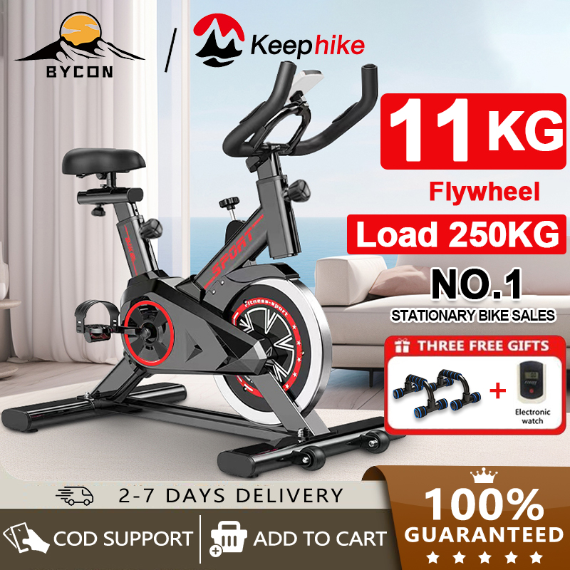 BYCON Exercise bike Executive Bike SPINNING BIKE Exercise Bike Exercise  Bike Spin Bike Commercial Grade peed Bike，（same day delivery，Official