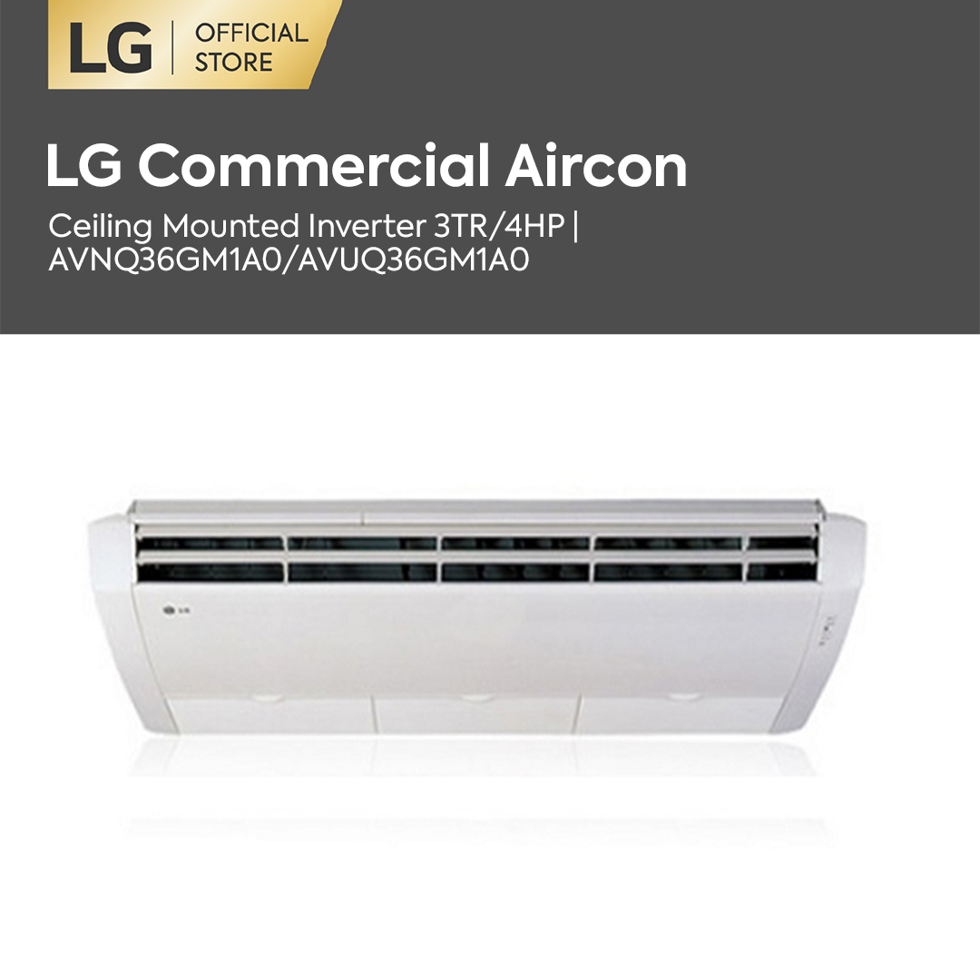 LG Commercial Aircon AVNQ36GM1A0/AVUQ36GM1A0 Ceiling Mounted Inverter 3TR/4HP Lazada PH