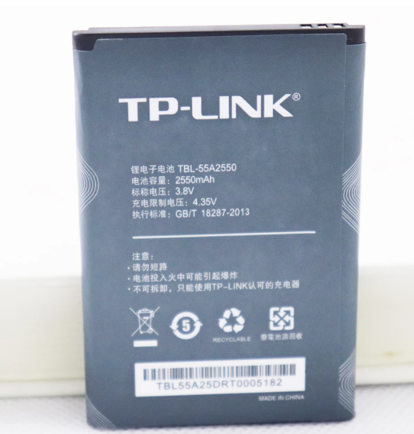 Original 2550mAh TBL-55A2550 Battery For TP-LINK M7350 TL-TR961 2500L ...