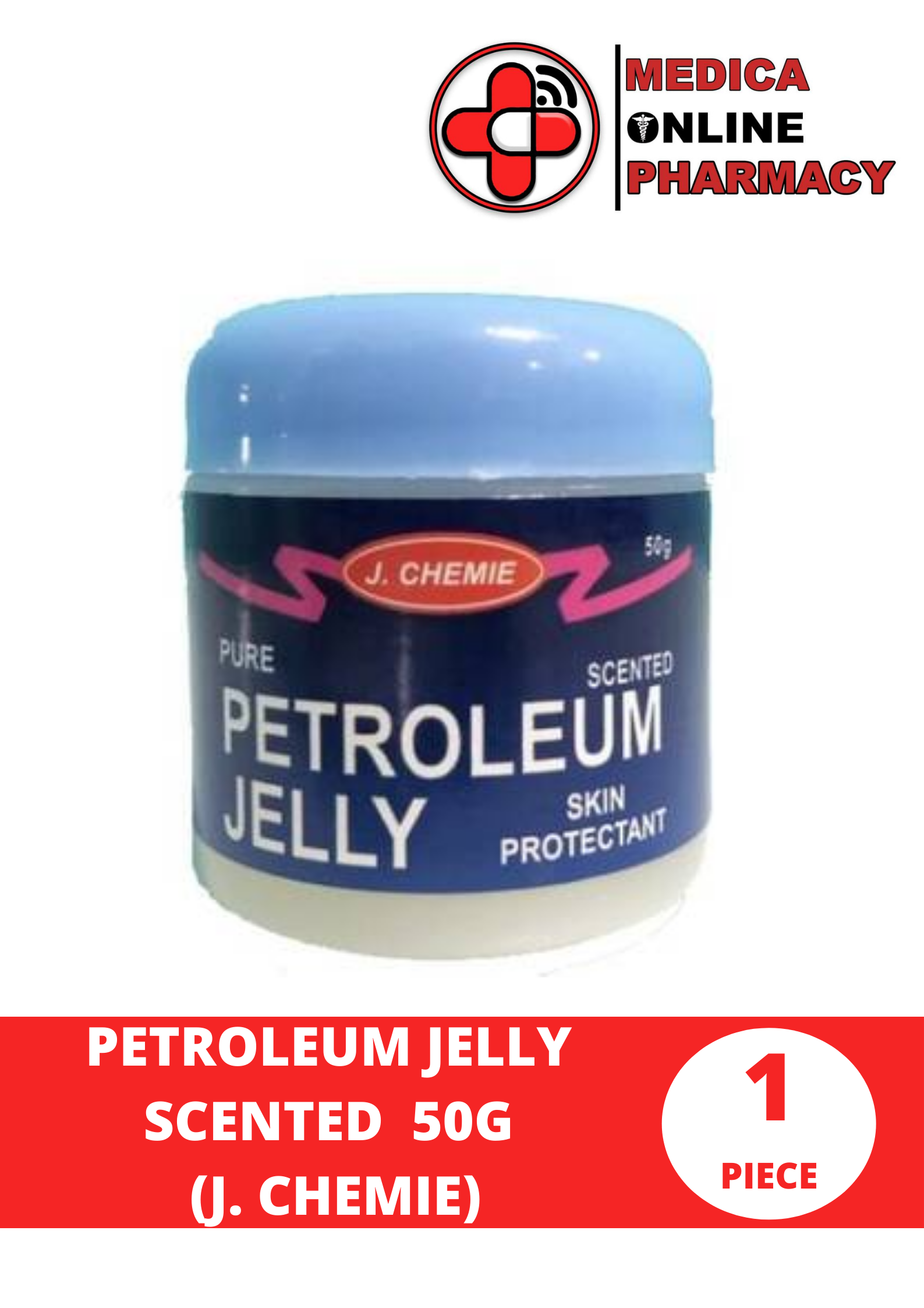PETROLEUM JELLY SCENTED SKIN PROTECTANT 50G (J. CHEMIE) Lazada PH