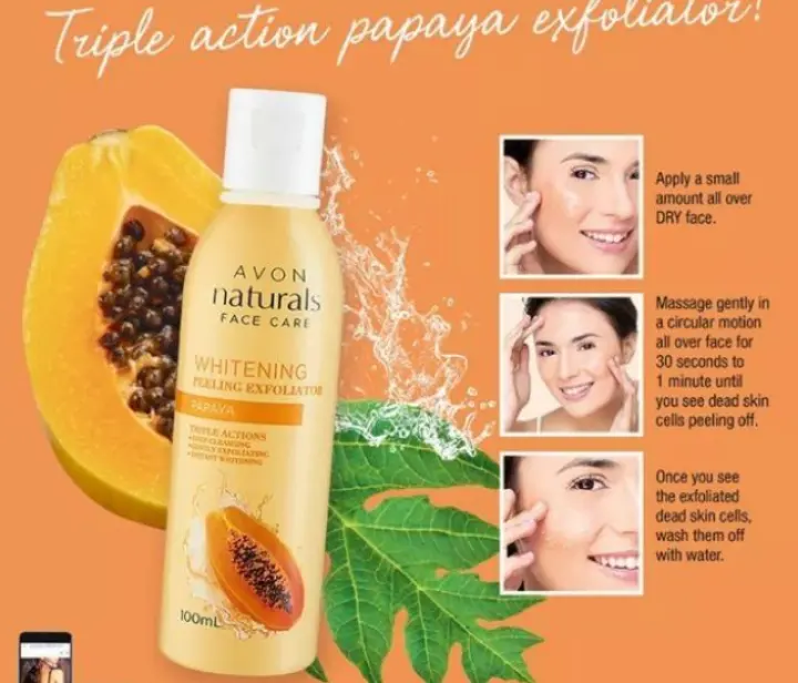 papaya exfoliator