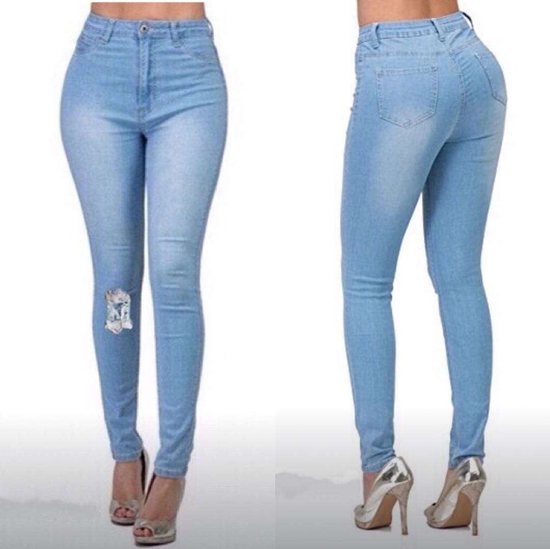 fashion high waist pants