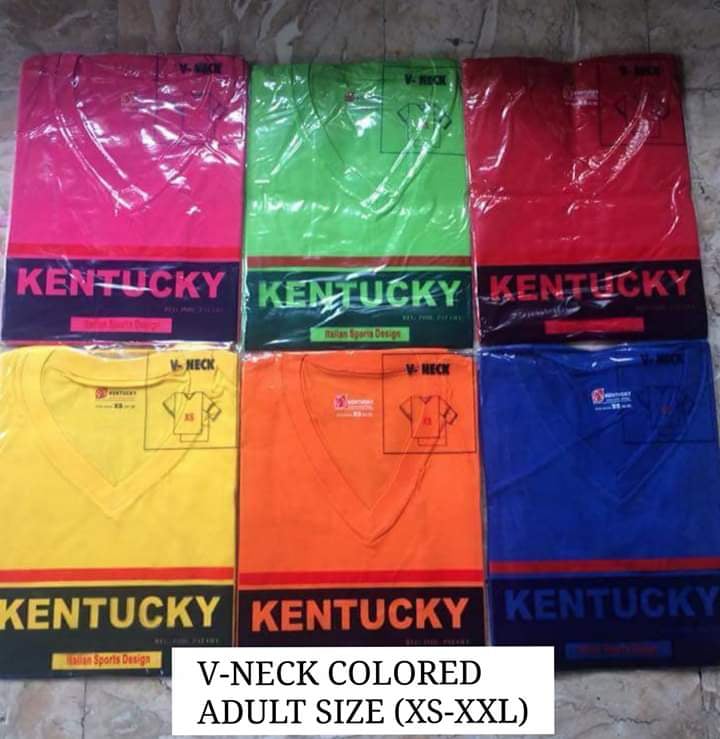 colored v neck undershirts