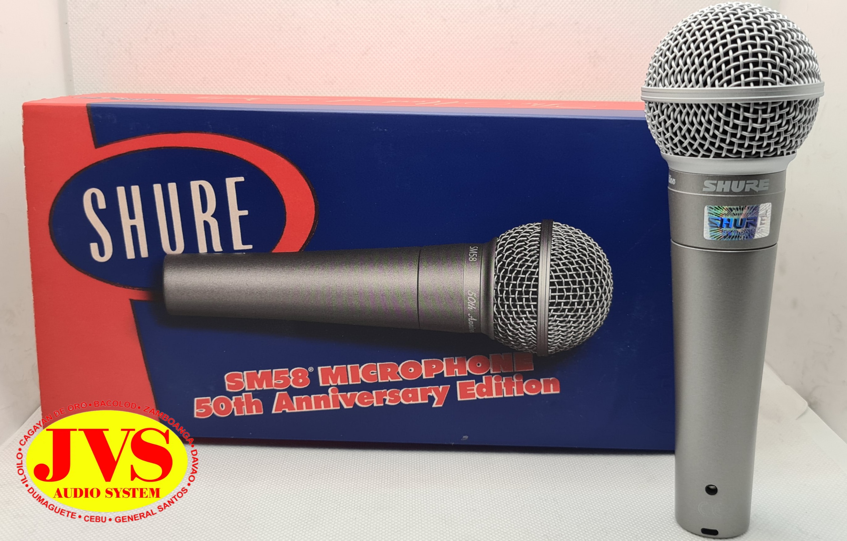 SHURE ダイナミックマイク 50周年記念 SM58-50A 【公式通販】