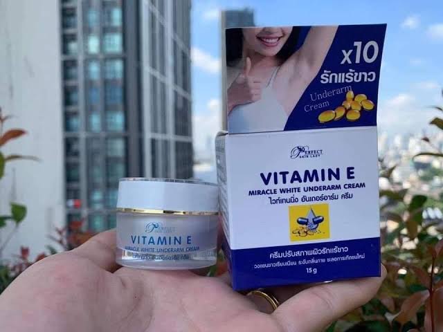 vitamin e miracle white underarm cream