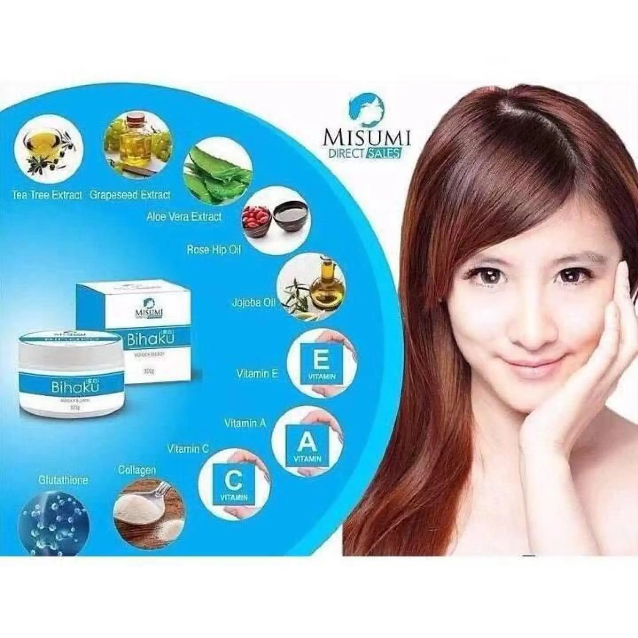 misumi whitening cream