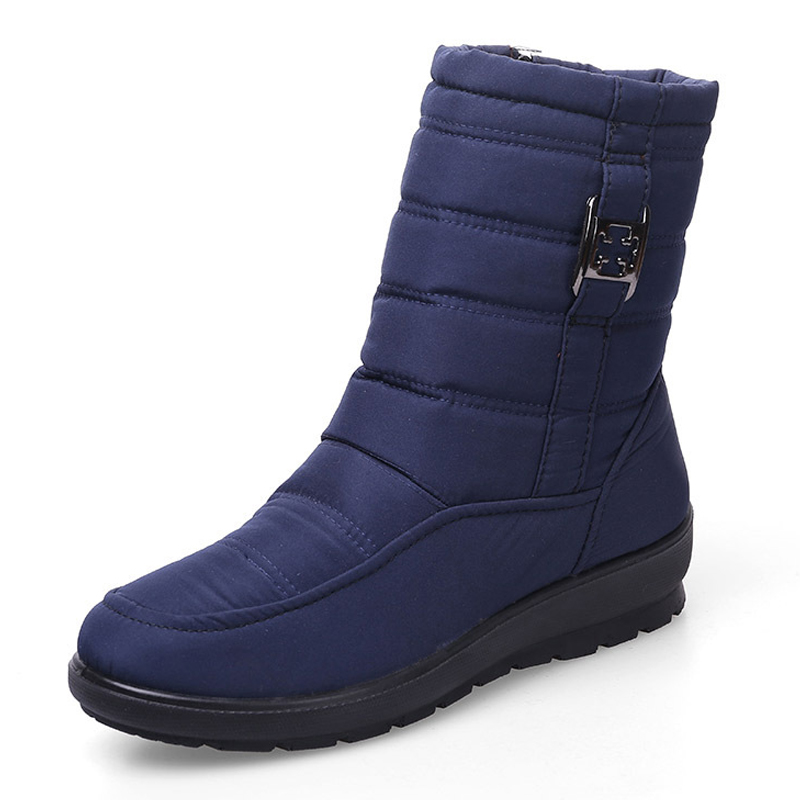 High Quality Winter Female Footwear Waterproof Women Boots Winter Shoes Women Fashion Plush Snow Boots Warm Ankle Boots