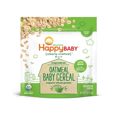 HAPPY BABY Clearly Crafted Oatmeal Cereal