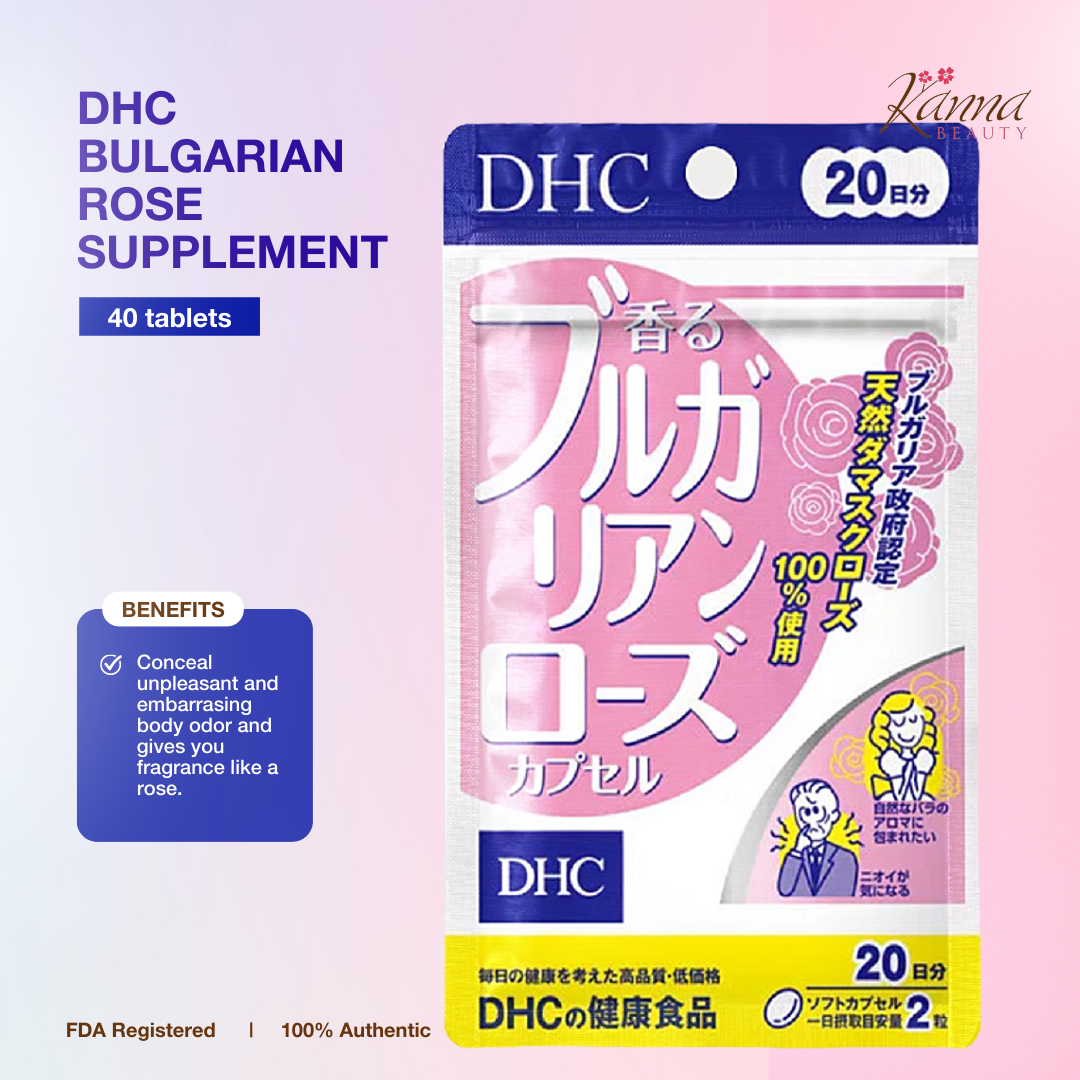 DHC Bulgarian Rose Supplement 40 tablets for 20days | Tablet | Natural ...