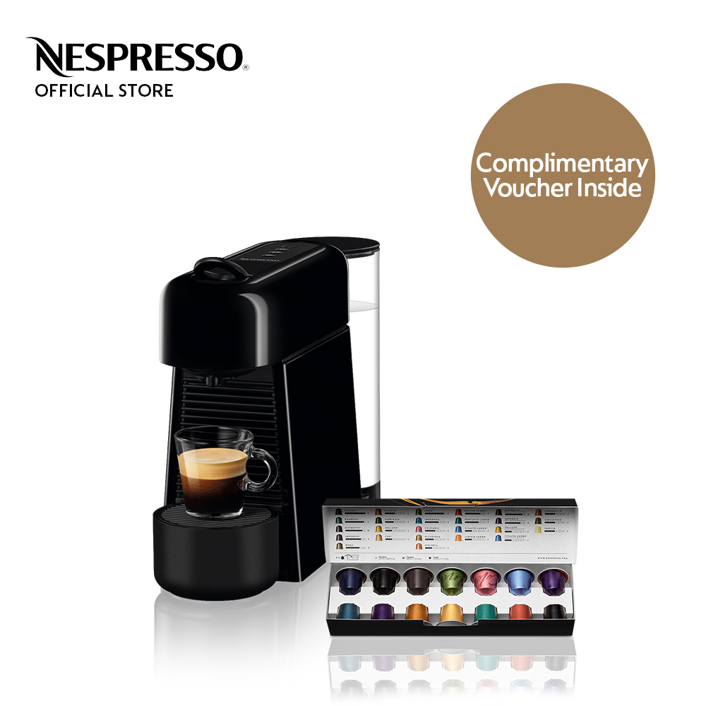 Nespresso® Essenza Plus D Black with 