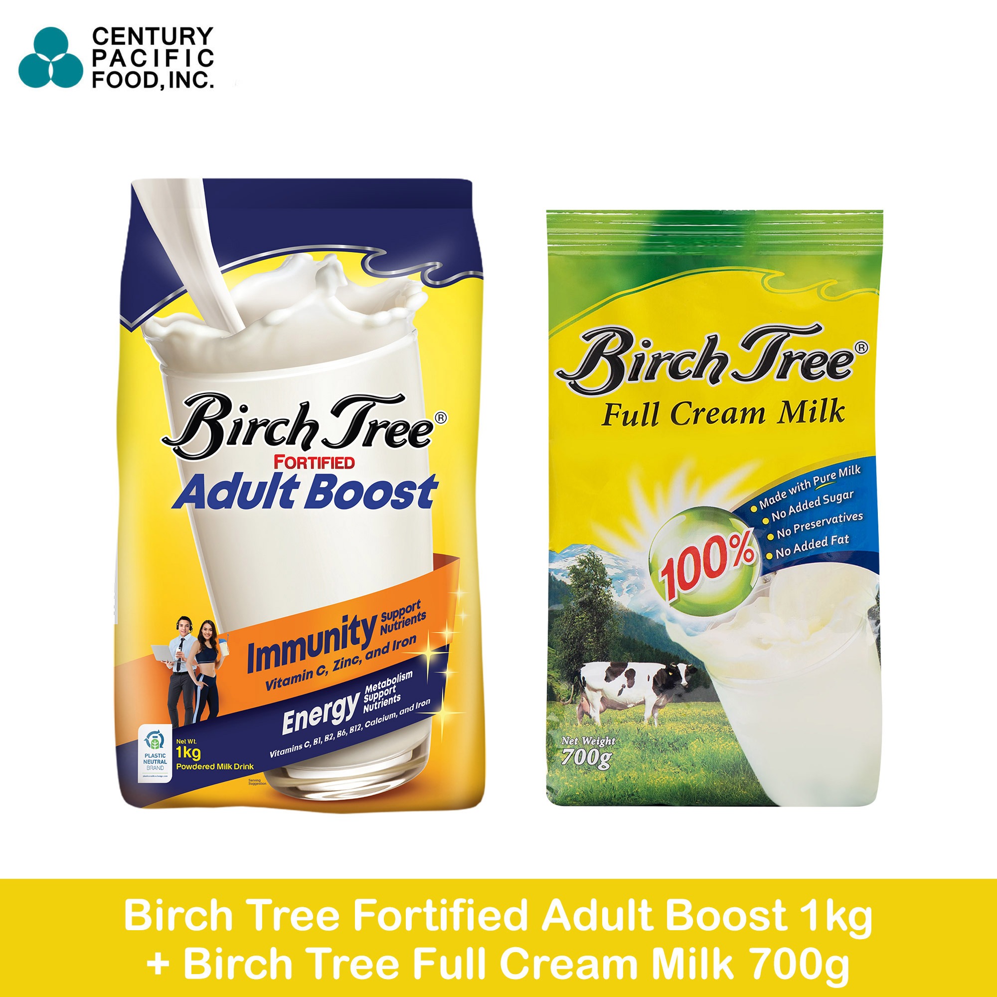 Birch Tree Fortified Adult Boost 1kg Birch Tree Fortified 1kg 100g