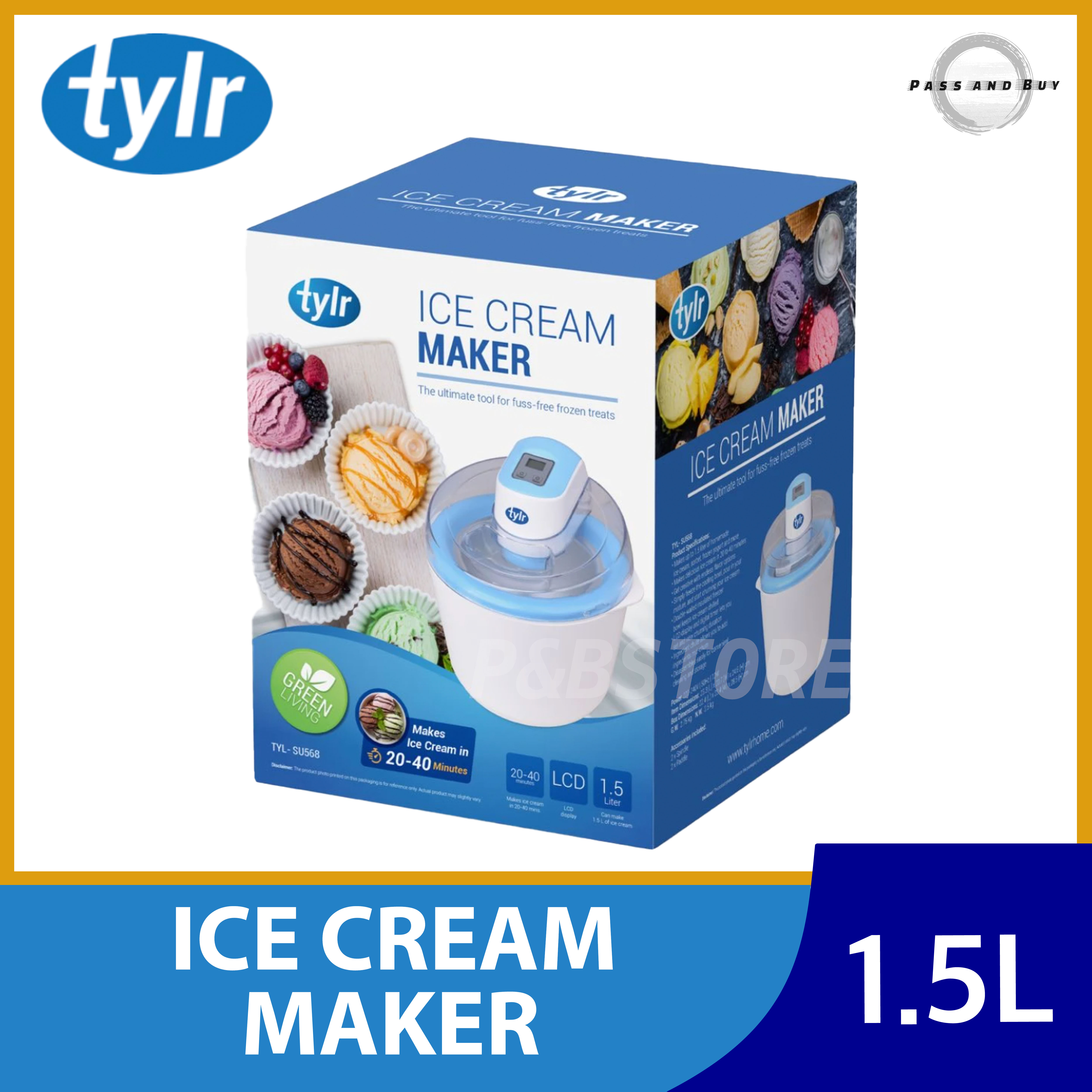 Tylr Ice Cream Maker home buddies Lazada PH