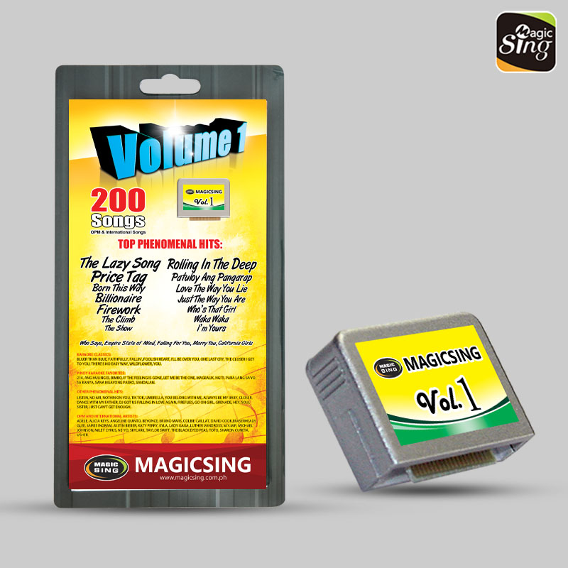 Magic Sing Enter Tech KARAOKE TAGALOG song chip vol 13