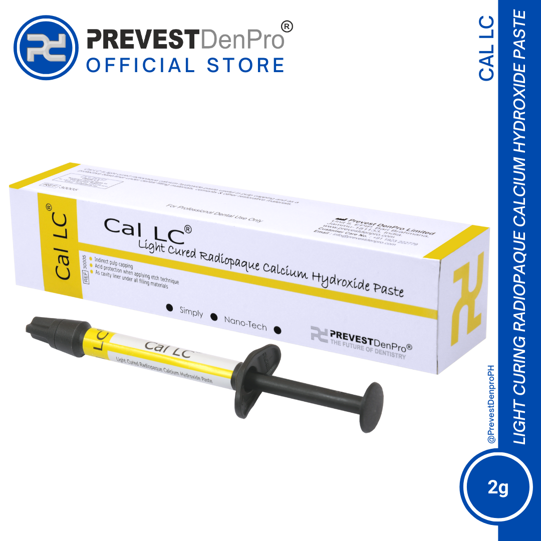 Cal LC (Light Curing Radiopaque Calcium Hydroxide Paste) | PREVEST ...