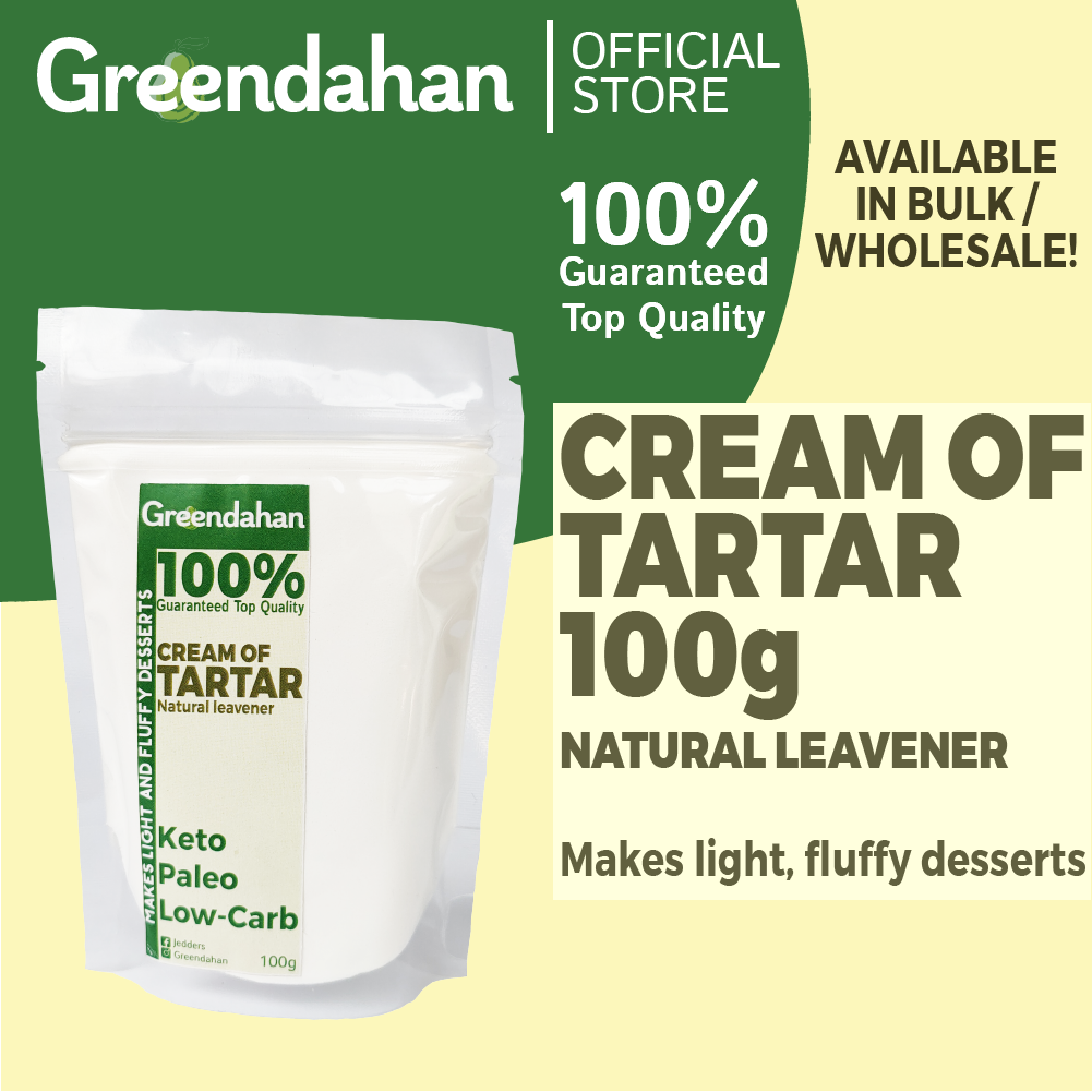 Greendahan Cream of Tartar (Natural Leavener) 100g Lazada PH