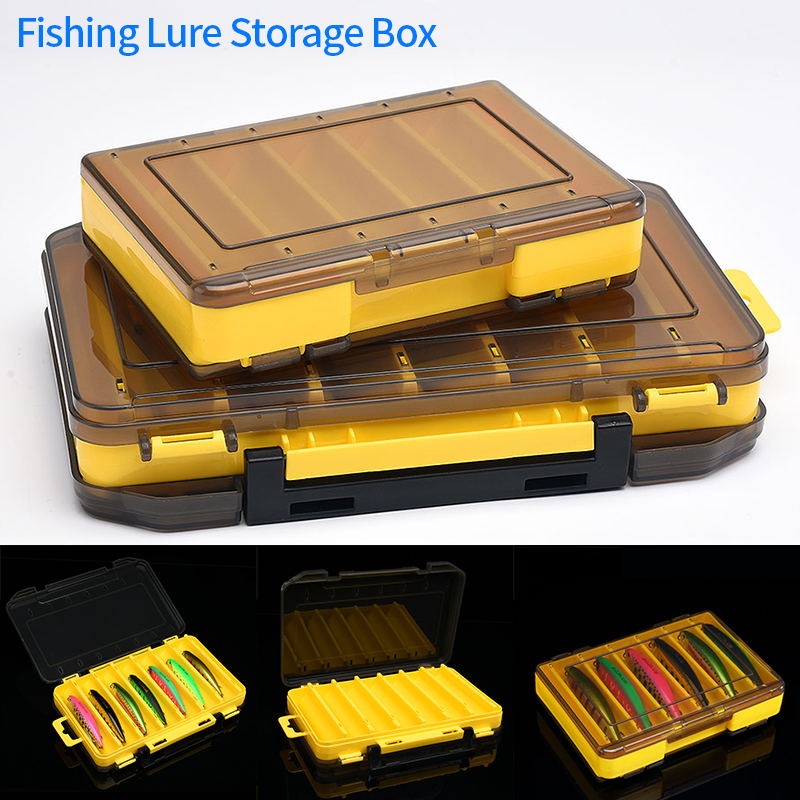 1pc Multifunctional Lure Box For Fishing, Double Sided Bait