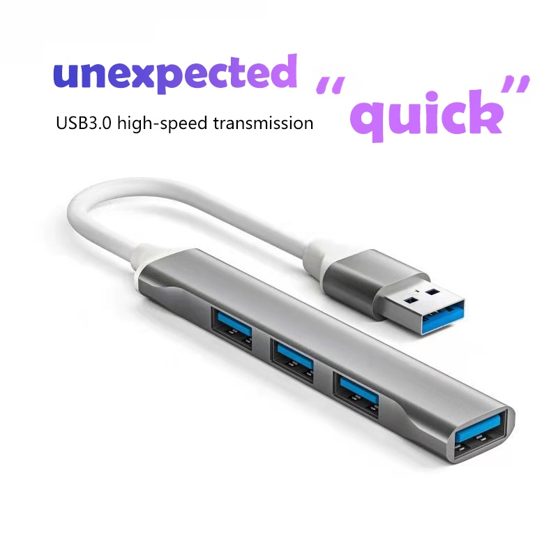 USB Port hub Multiple Hight Speed USB hub 3.0 USB Splitter 4 Ports HUB OTG Printer for Laptop PC