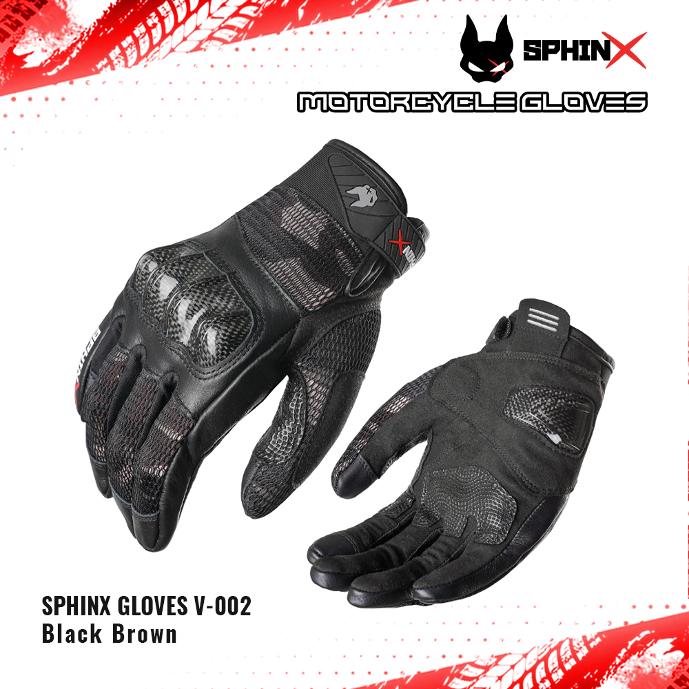 SPHINX V002 Motorcycle Riding Gloves Antislip Antifall Racing Knight