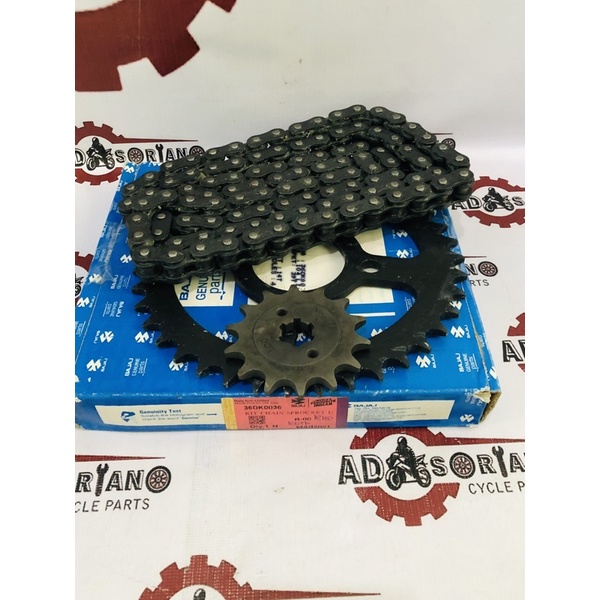 ROUSER 180 KIT CHAIN SPROCKET 36DK0036 | Lazada PH