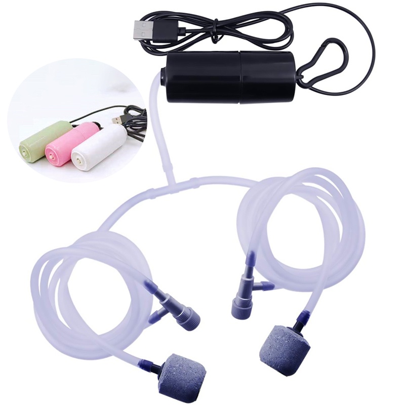 Mới Máy Bơm Oxy Cho Bể Cá Cổng USB 5v 1W
