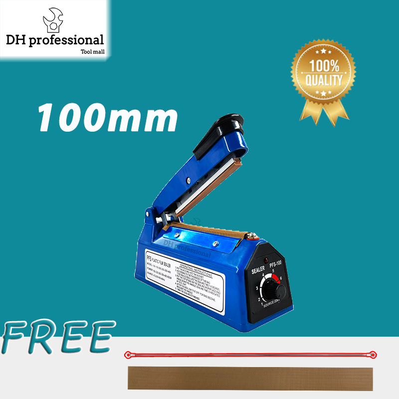 Heavy Duty PFS100mm 200mm 300mm Plastic Sealer Impulse Heat Sealer Plastic Bag Film Sealing