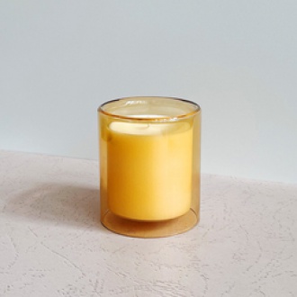 Candle Vessels Double Wall Luxury Glass Jars Soy Wax Votive Candle