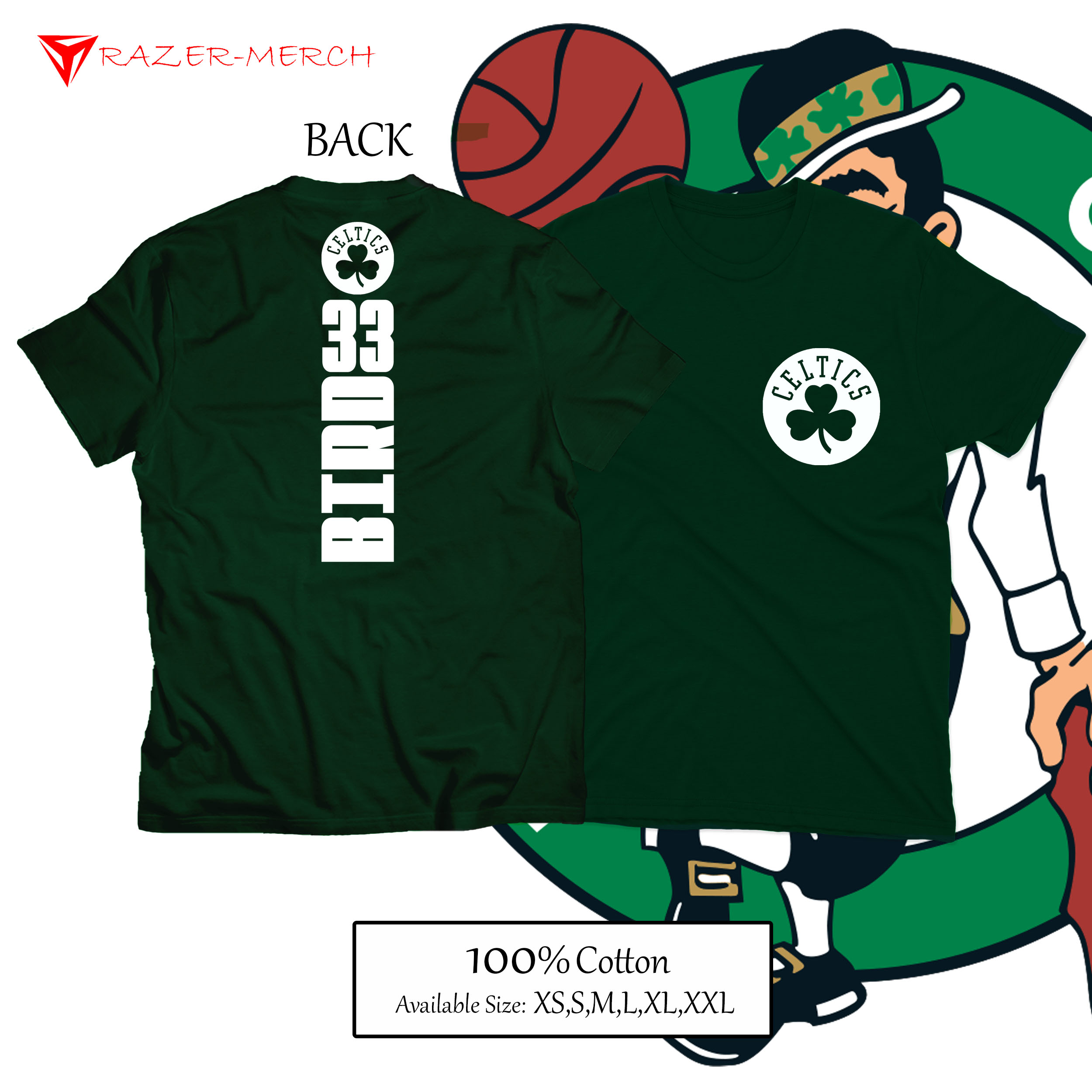 larry bird merch