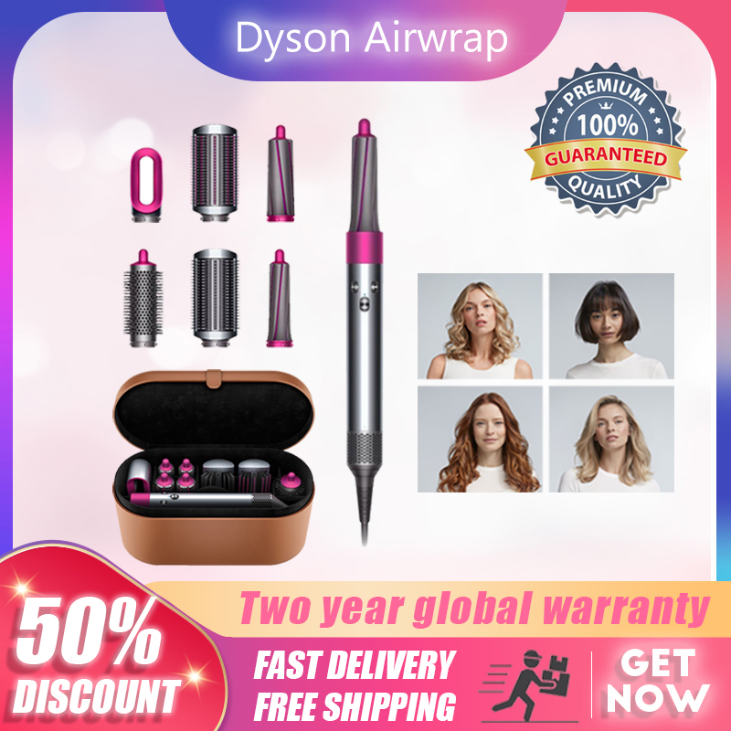 Original Authentic Hair Styling Iron Dyson Airwrap Hs01 Air Curling Iron Hair Dryer With Full 7491