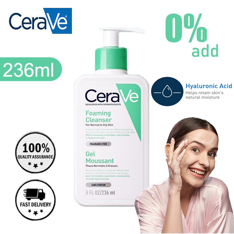 CeraVe Amino Acid Salicylic Acid Facial Cleansers Hydrating For Normal