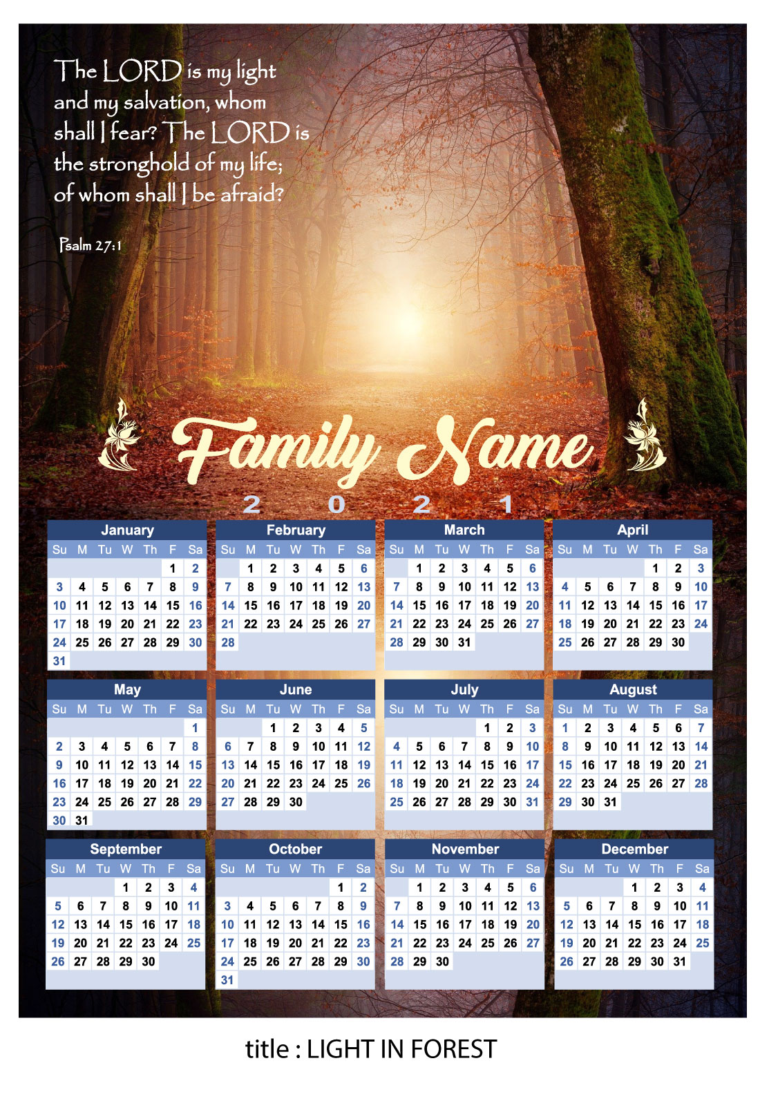 Pcs Personalized Calendar 21 Wholesale Size 5 Inches Long X 15 Inches Width Calendar 21 Wall Calendar 21 Bible Verse Collection Calendar Lazada Ph