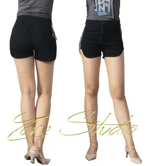 black denim shorts sale