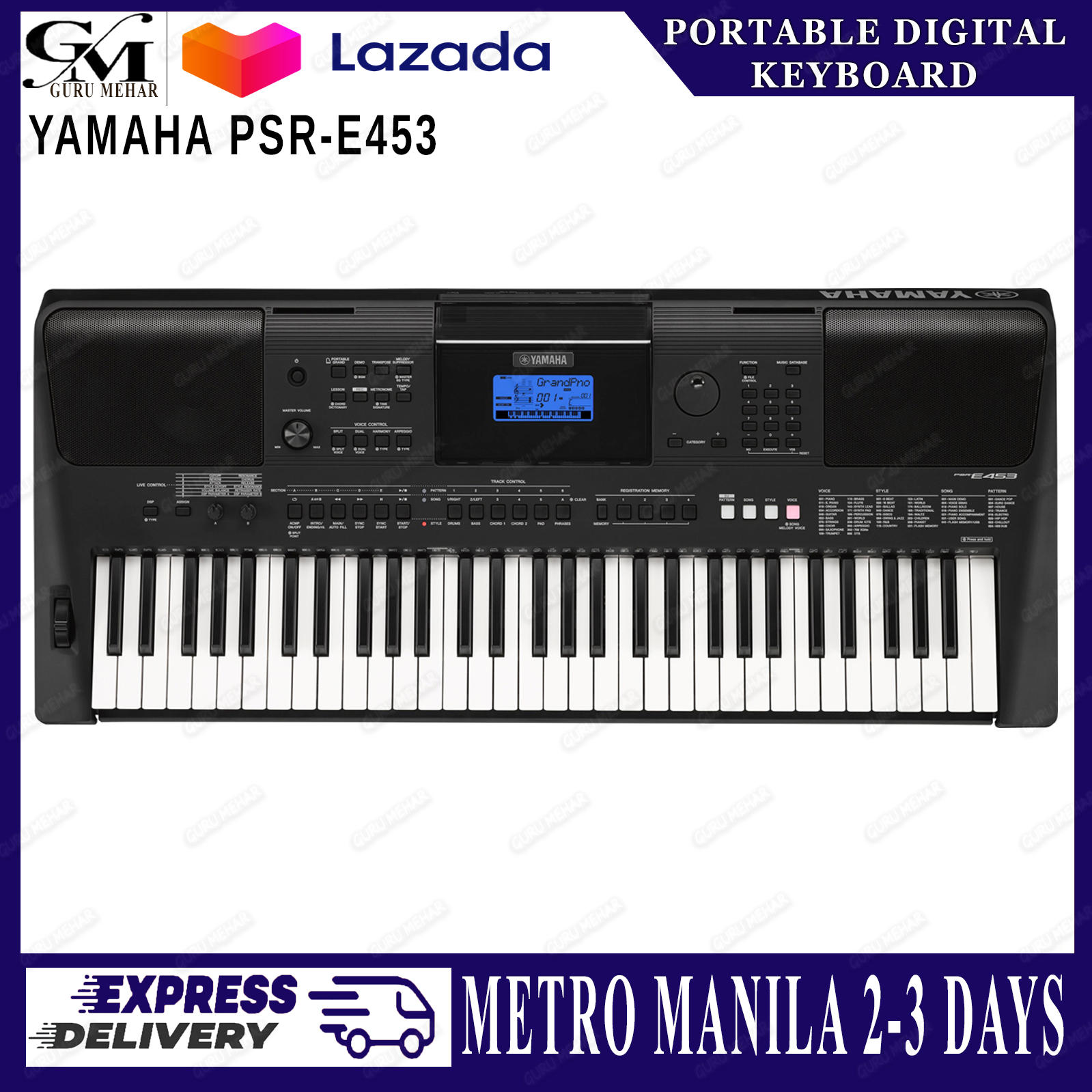 Yamaha psr e453 styles free download indian