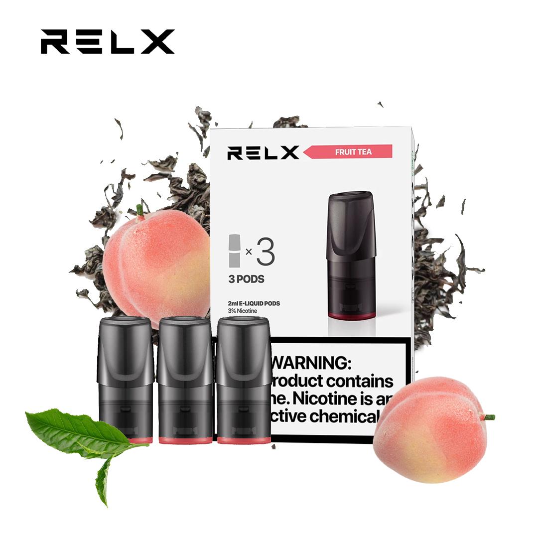 Relx 3 in 1 Relx Pods PEACH OOLONG / FRUIT TEA FLAVOR Electric