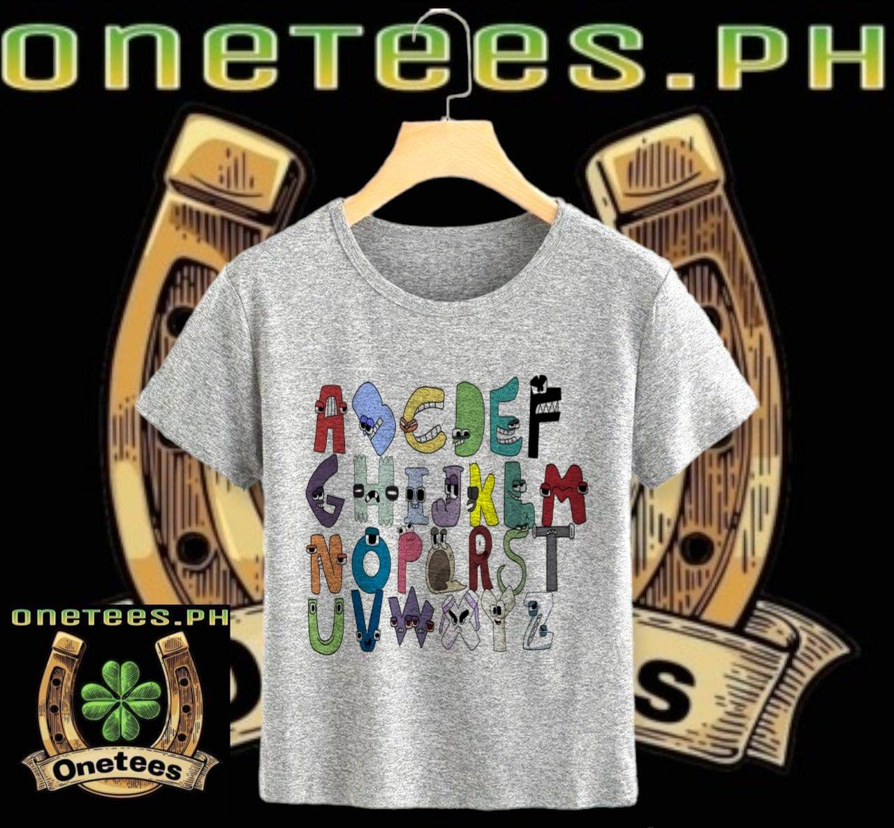 Latter A Z Alphabet Lore Unisex T-Shirt - Teeruto
