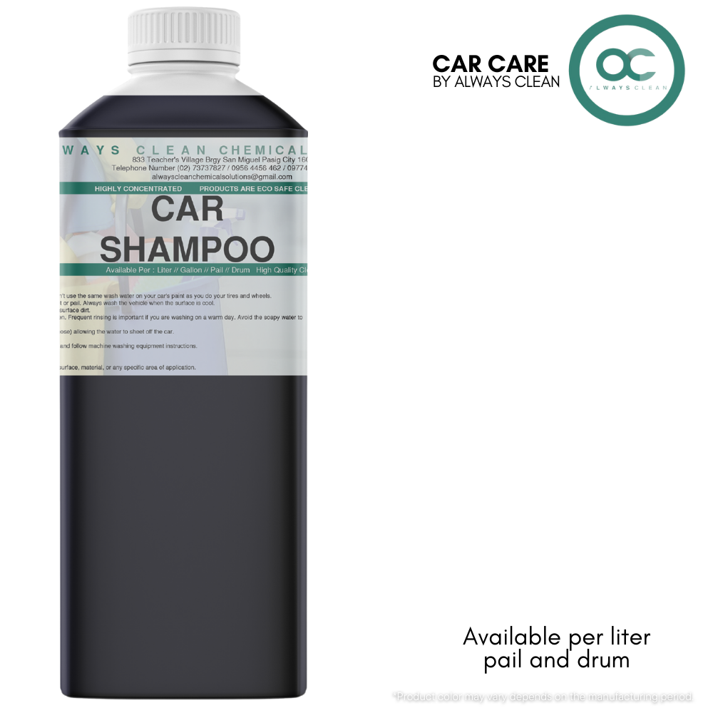 CAR SHAMPOO WITH WAX 1 LITER BY ALWAYS CLEAN Lazada PH