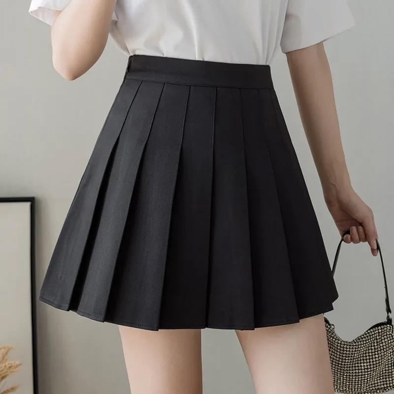 Korean JK Skirt Fashion high Waist Sexy A-Line Pleated Mini Tennis ...