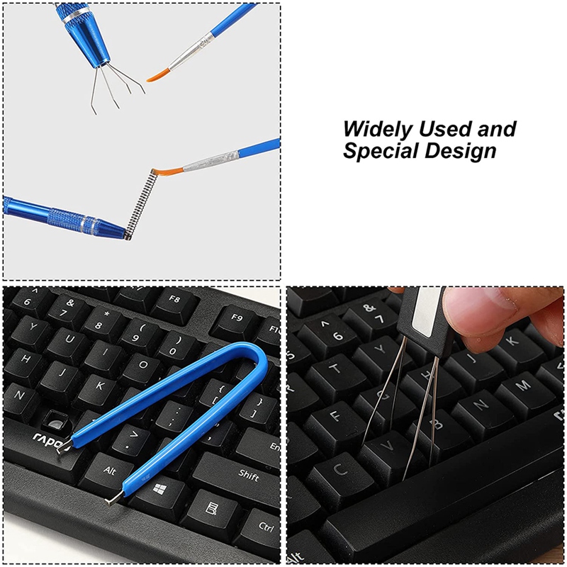 Keyboard Lube Switch Puller Kits Key Cap Remover Tools Mechanical Switch Opener for Mechanical Keyboard Removing Fixing