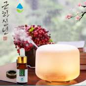 Blue Water Ultrasonic Aroma Diffuser with Fragrant Essential Oil