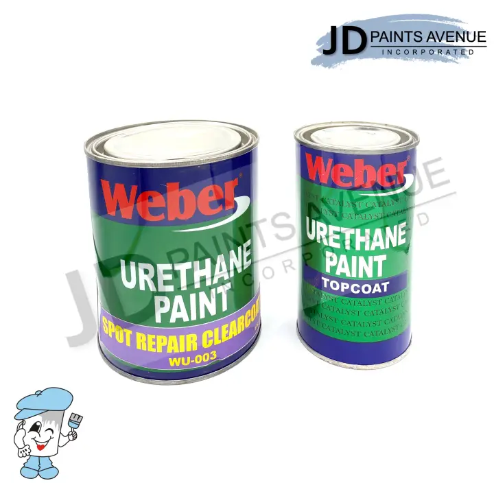Weber Urethane Paint Spot Repair Clearcoat Wu 003 W Topcoat Catalyst Lazada Ph