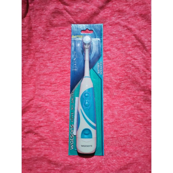 Battery Operated Toothbrush and Replacement Heads by Watsons Lazada PH