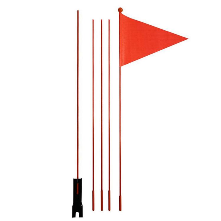 Bike Flag Waterproof Cycle Flag Full Color 7 Feet Height Adjustable