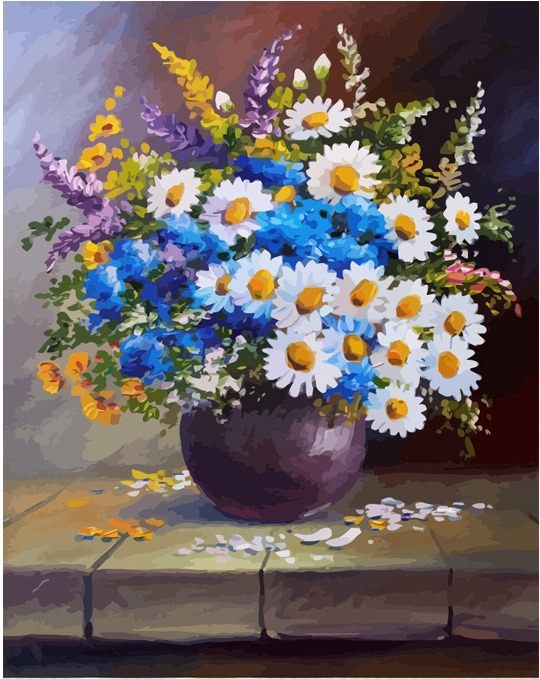 Painting by Numbers DIY Numbers Home Decor Wall Art Digital Painting