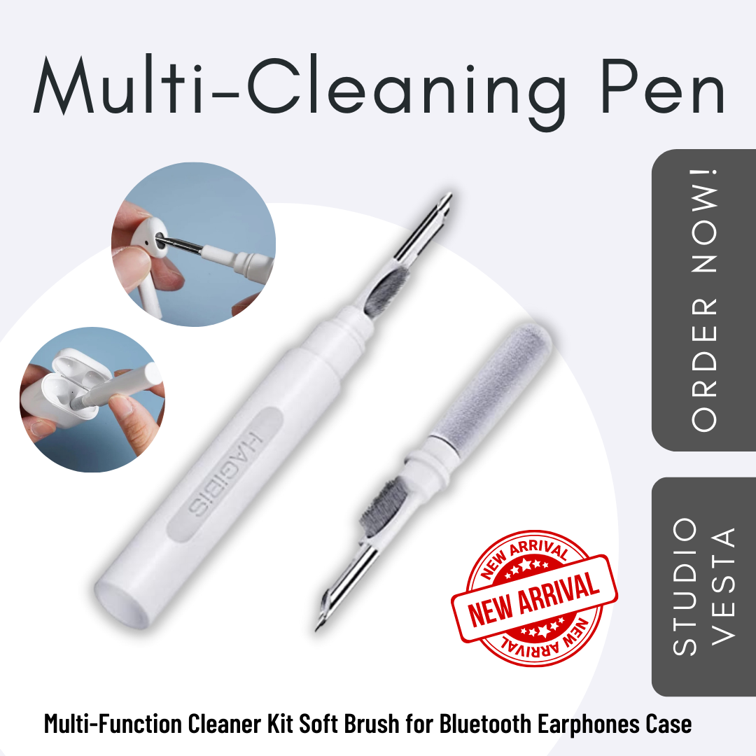 Multi Cleaning Pen Multifunction Corner Gap Cleaning Pen Soft Brush