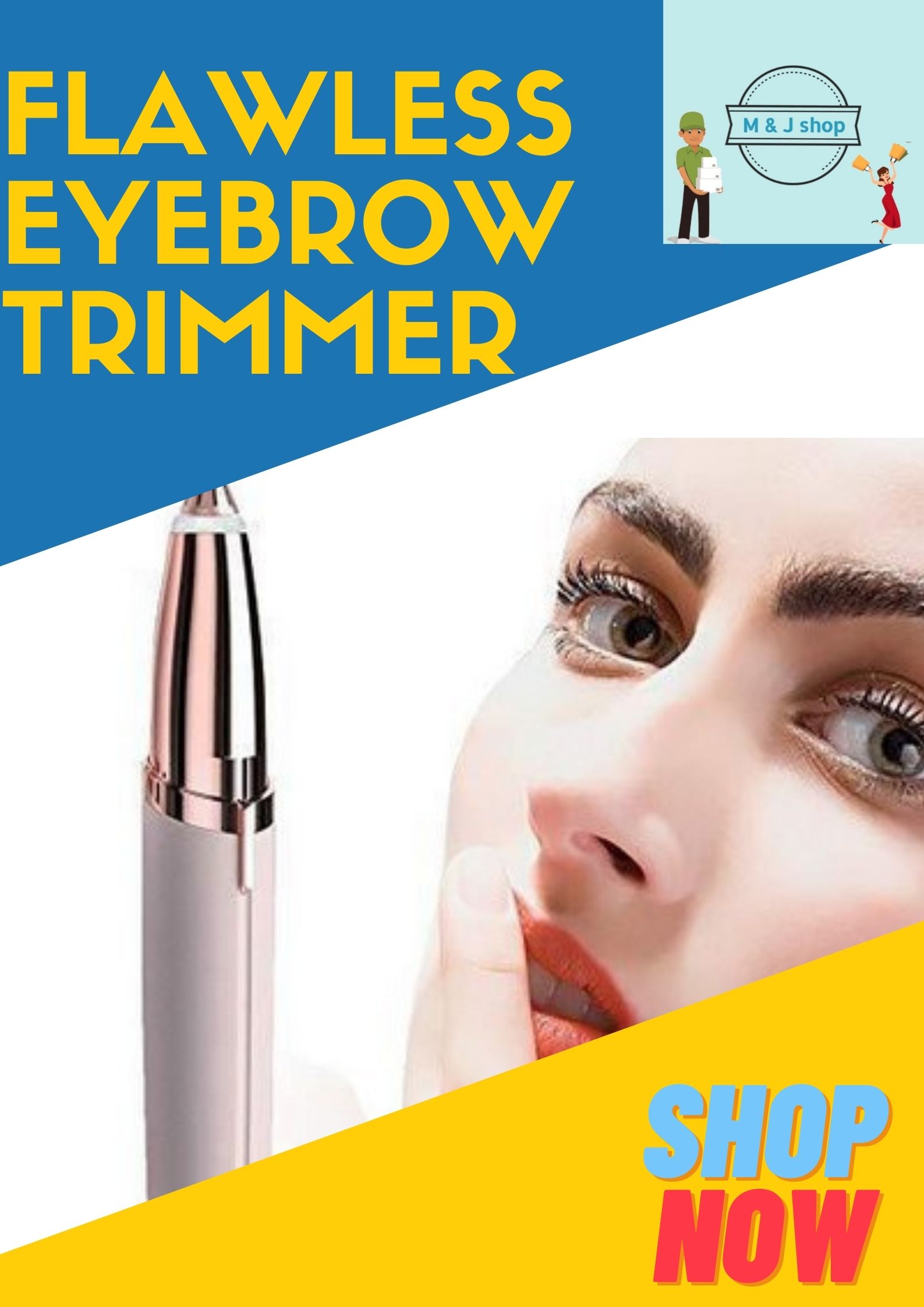 lipstick eyebrow trimmer