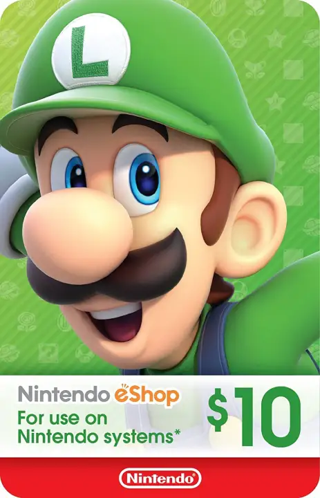 US$10 Nintendo eShop Gift Card [Digital 