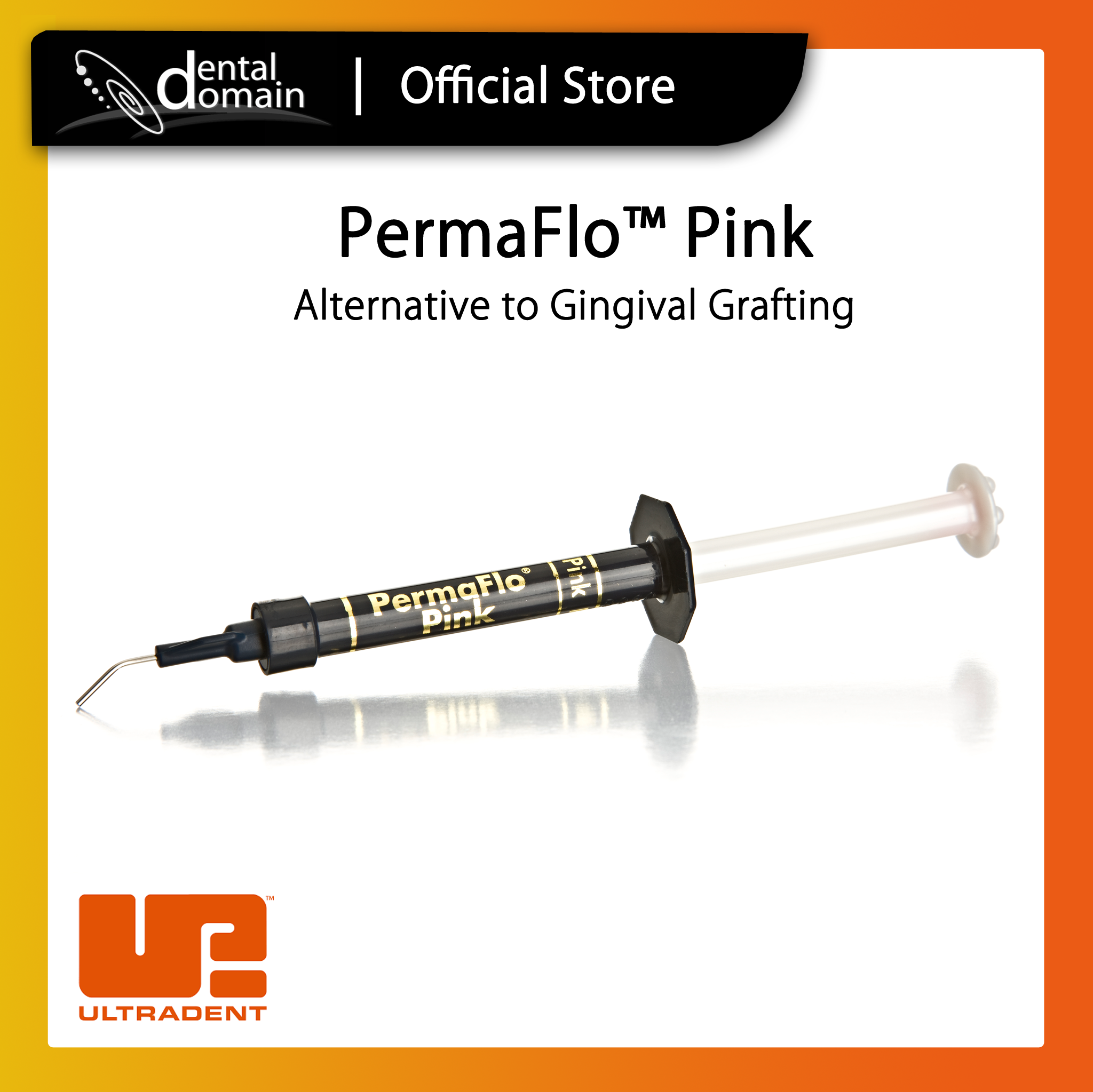 Ultradent PermaFlo™ Pink Gingiva Shade Flowable Composite Dental